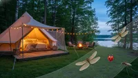 夏のグランピング、虫って本当に大丈夫？