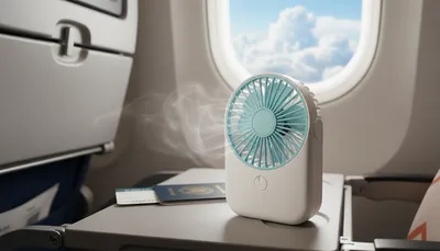 ハンディファンを飛行機で使いたい！国内線へ持ち込むにはどうすればいいの？