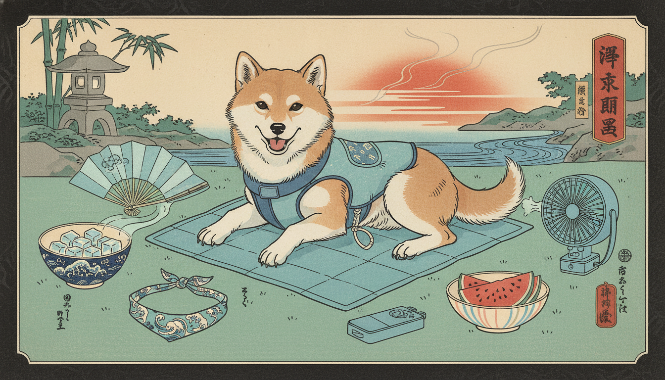 愛犬を暑さから守るために冷感グッズを賢く選ぶこと