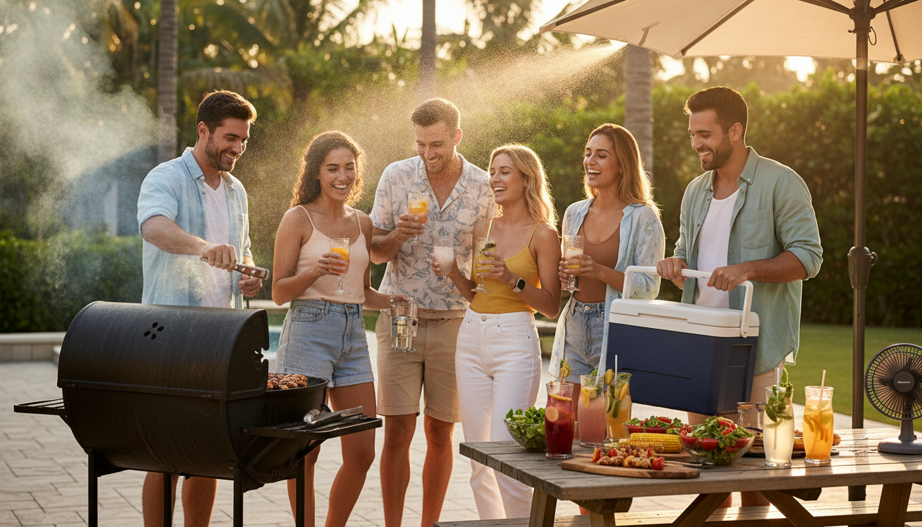 暑い夏でもバーベキューは楽しめるって本当？