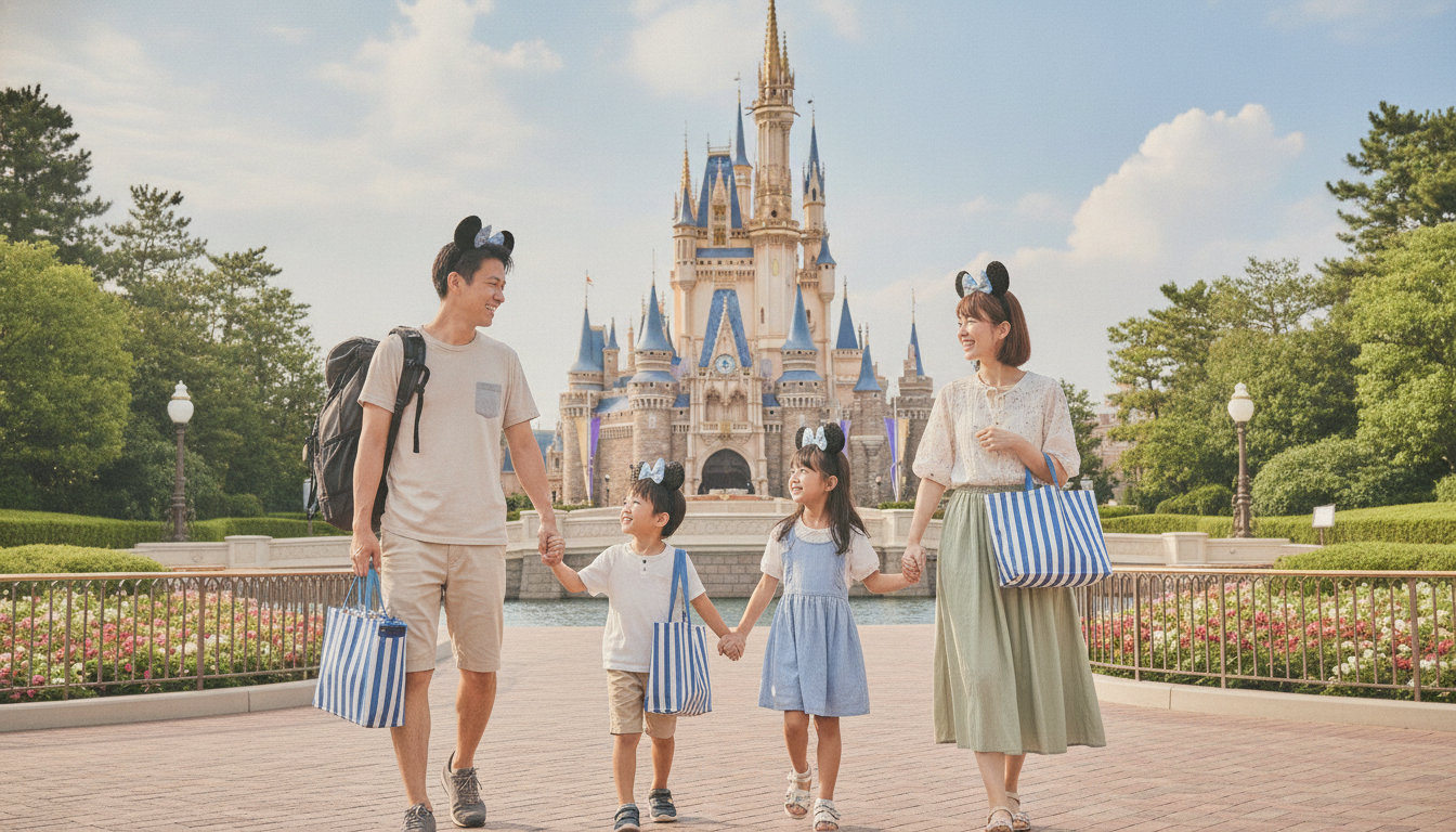 夏のディズニー家族旅行が成功する秘訣は「準備」と「賢い選択」にあるから！